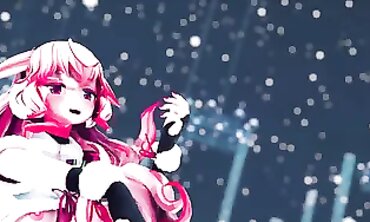MMD: Busty Anime Girl Gangbanged by Uncle Roger