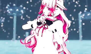 MMD: Busty Anime Girl Gangbanged by Uncle Roger