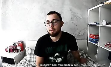 Russian Student Gets Fingered by Rod