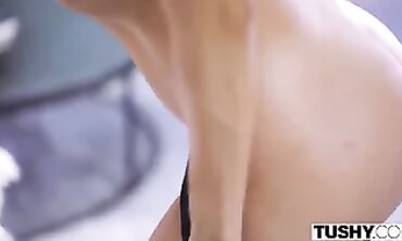 Kenna James and Vicki Chase in a Spunky Tushy Four-Way
