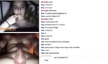 Chubby Webcam Babe with Huge Tits Taunts for Cum