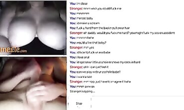 Chubby Webcam Babe with Huge Tits Taunts for Cum