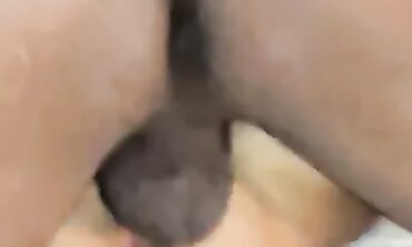 Revved Up MILF Gets Creampie From Huge African Cock