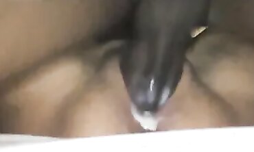 Revved Up MILF Gets Creampie From Huge African Cock