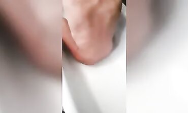 French Blonde Milf Showering in the Bathroom