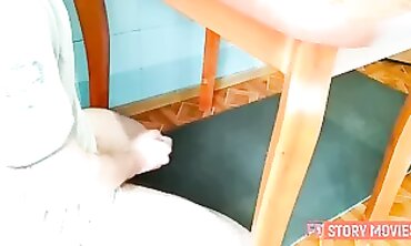 Step Cougar Caught Son-in-law Seeing Pornography and took his Trouser snake into Honeypot