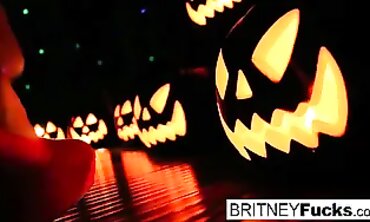 Honey's Halloween Lesbian Play With A Blonde Friend