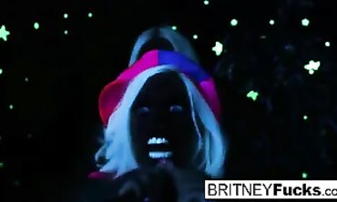 Honey's Halloween Lesbian Play With A Blonde Friend