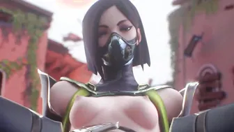 DVA Anal Creampie With Big Boobs And Ass