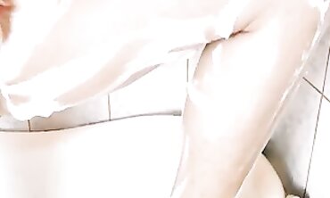 NyanSally Gets a Sensual Shower Fisting and Douche