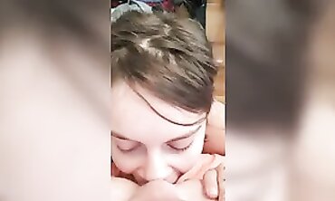 Tinder Date Loves Deepthroat Blowjob And Rimming