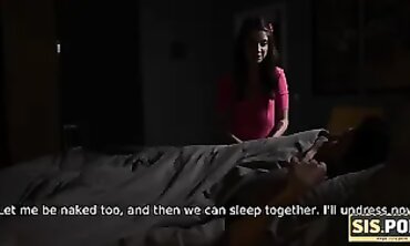 STEP-SISTER. PORNO. Thrilled guy drowns morning dick in stepsis steaming