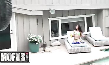 Latina Ziggy Star Smokes Cigars And Takes Huge Cock