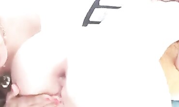 FoxandCock Anal Play With Glass Sex Toy