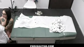 Petite Brunette Maddy May Gets Examined by a Perverted Doctor