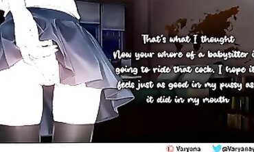 Truth or Dare with Your Slutty Anime Babysitter