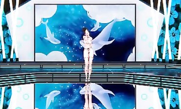 MMD Voluptuous K-Pop Anime Dance - Uncensored 3D Hentai
