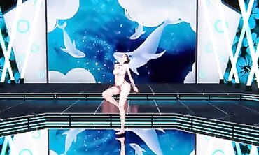 MMD Voluptuous K-Pop Anime Dance - Uncensored 3D Hentai