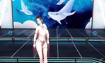 MMD Voluptuous K-Pop Anime Dance - Uncensored 3D Hentai