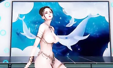 MMD Voluptuous K-Pop Anime Dance - Uncensored 3D Hentai