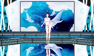 MMD Voluptuous K-Pop Anime Dance - Uncensored 3D Hentai