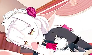 Noelle Genshin Impact 3D Anime Blowjob and Creampie