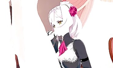 Noelle Genshin Impact 3D Anime Blowjob and Creampie