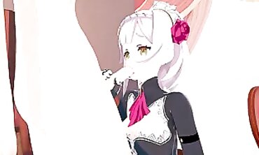 Noelle Genshin Impact 3D Anime Blowjob and Creampie
