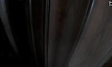 Chubby Latina Roommate Caught Masturbating
