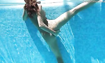 Tiffany Tatum Gets Escorted by the Poolside
