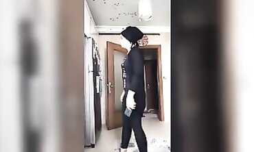 Hot Teen Babe in Pantyhoset Facesitting Domination - Bondage Discipline Roleplay