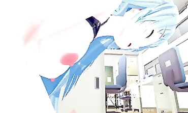 Suzuya KanColle 3D Anime: Busty Babe Blowjob & Creampie