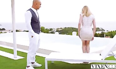 Marvelous Freya Seduces Christian Clay for a Hot Public Sex Session