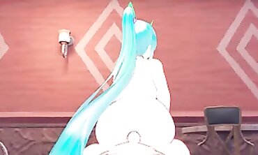 Aegis x You: POV Hentai Blowjob & Cowgirl