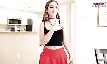 Lovely Step Stepdaughter has an Rectal Confession - Bailey Base - 4k