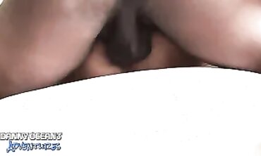 Ash-Blonde MILF Gets Creampied by African Stud