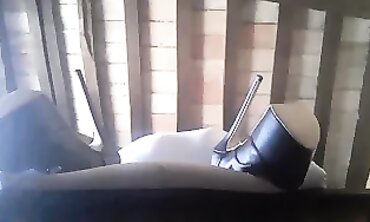 Petite Laura Gets Rough Table Sex In High Heels