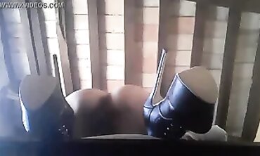 Petite Laura Gets Rough Table Sex In High Heels