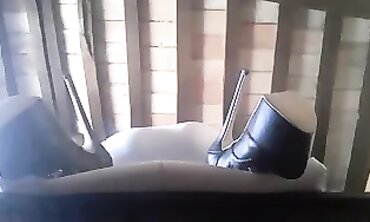 Petite Laura Gets Rough Table Sex In High Heels
