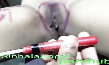 Sri Lankan SinhalaAngel Muddy Work හුත්තත දෙබැ වෙන්න බස්සන කුර