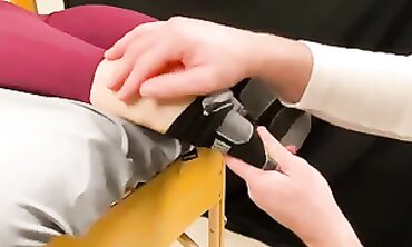 Lubricated Toe Massage and Tickle Tease