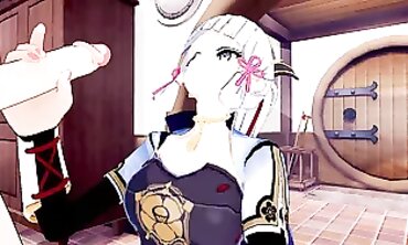 Ayaka Genshin Impact 3D Hentai Animation
