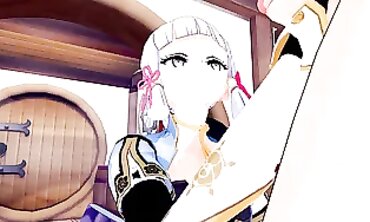 Ayaka Genshin Impact 3D Hentai Animation