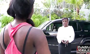 Coco Rosy and Bonnie Amor in a Hot Ebony Threesome