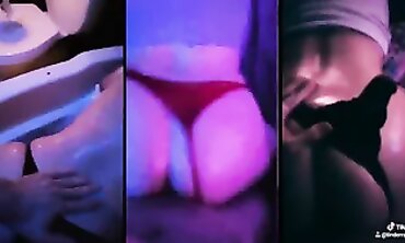 Asian Well-lubed mother Step Sister in law Compilation from TIKTOKS and SNAPCHATS Blessed fresh