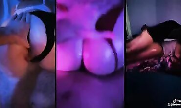 Asian Well-lubed mother Step Sister in law Compilation from TIKTOKS and SNAPCHATS Blessed fresh