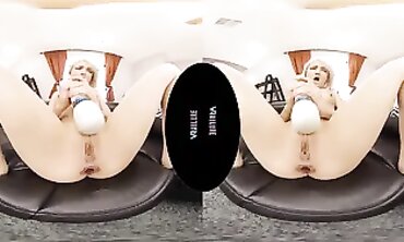 VRALLURE: Zoe Sparx Solo POV Anal & Masturbation