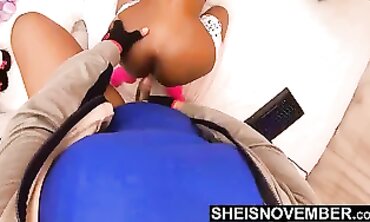 Msnovember Gets Hard Doggy-Style Sex From Behind