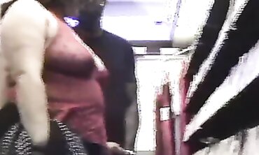 Latina BBW Caught With BBC at Adult Bookstore