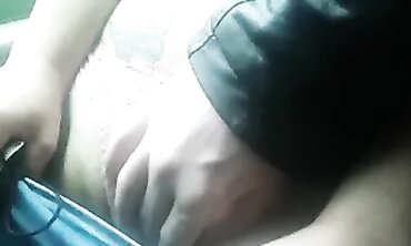Risky POV Blowjob on the Bus with My Brunette MILF Lover